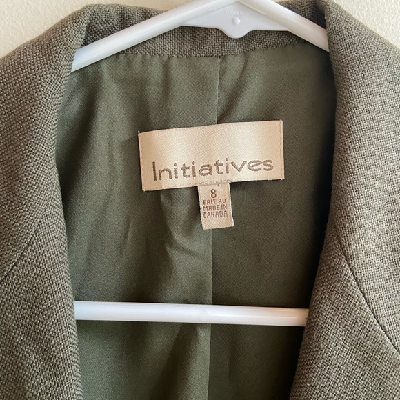 Green blazer, petite - Picture 4 of 7